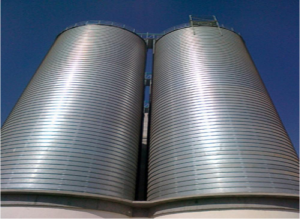 2018 hot product henan hengmu ISO qualified at factory price small grain silos 3 ton capacity small grain silos