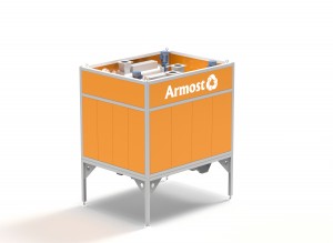 First stage electrostatic separator and Sencond/Third electrostatic separator